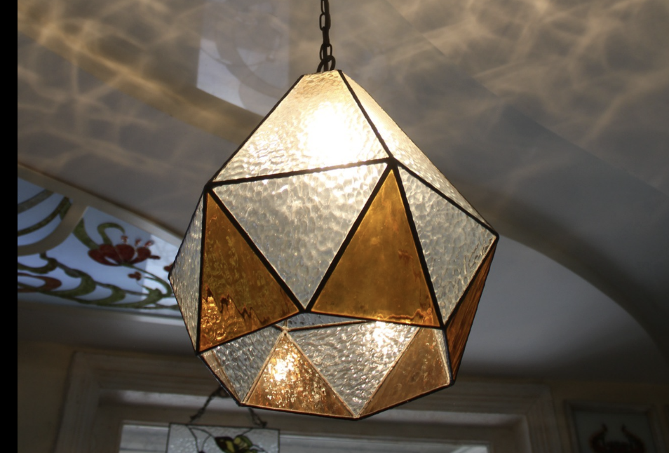 Geometric lampshade